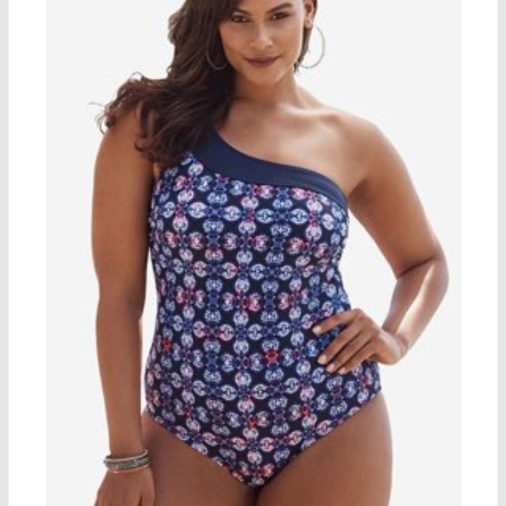 New Swimsuits for all printed suit size 24w